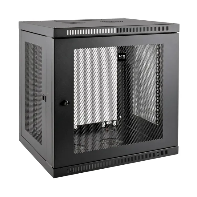 SmartRack 12U Low-Profile Switch-Depth-Plus Wall-Mount Small Rack Enclosure