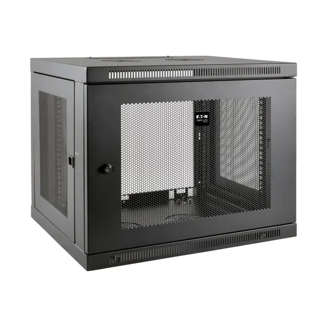 SmartRack 9U Low-Profile Switch-Depth-Plus Wall-Mount Mini Rack Enclosure