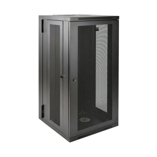SmartRack 26U UPS-Depth Wall-Mount Half-Height Rack Enclosure, Hinged Back