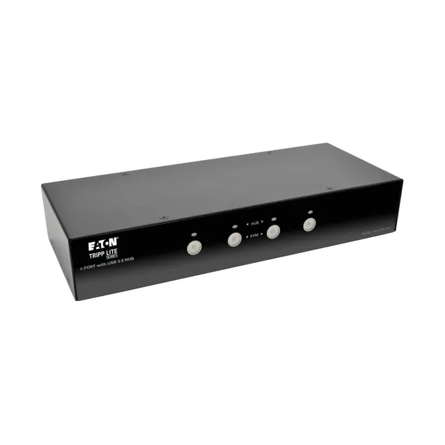 4-PORT DISPLAYPORT KVM SWITCH/W/AUDIO/ CABLES AND USB 3.0 SUPE
