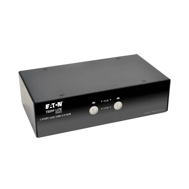2-PORT DISPLAYPORT KVM SWITCH/AUDIO CBLS USB 3.0 SUPSPEED HUB