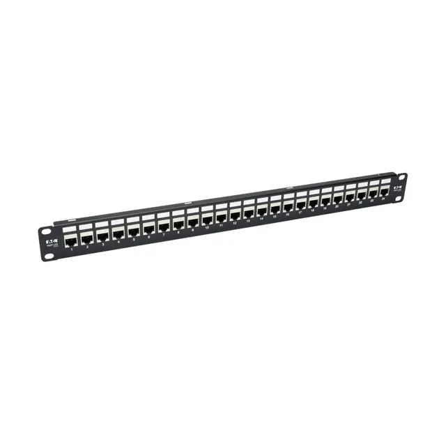 24-PORT 1U RACK CAT6A PATCH/PANEL