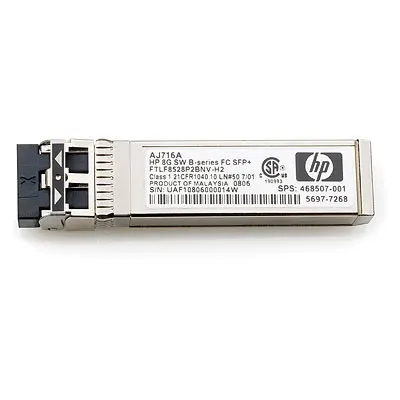 HPE 8Gb Shortwave B-series Fibre Channel 1 Remanufactured Pack SFP+ Transceiver