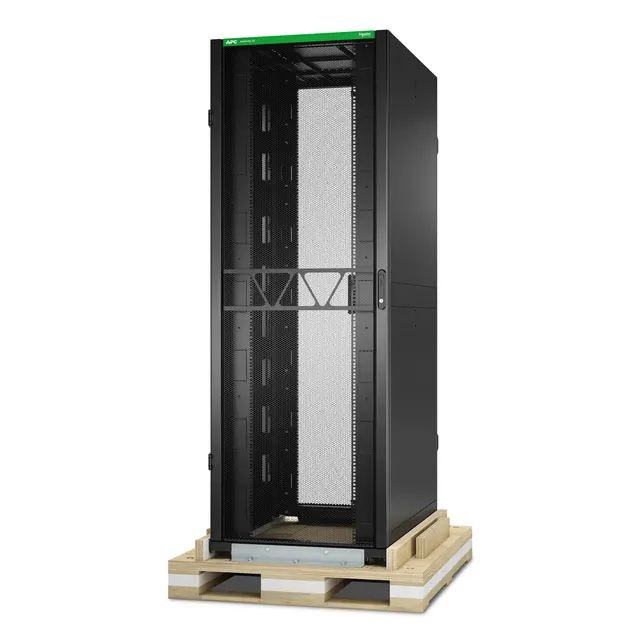 APC NetShelter SX, Server Rack Enclosure Gen 2, Shock Packaging, 2500 lbs, Black, 48U x 750W x 1200D