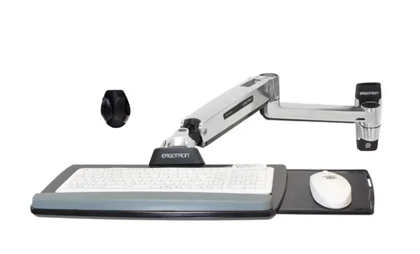 LX SIT-STAND WALLM KEYBOARD ARM/2.3KG LIFT 50.8CM 10Y WARRANTY