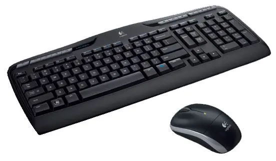 Zestaw bezprzewodowy klawiatura + mysz Logitech MK330 czarny