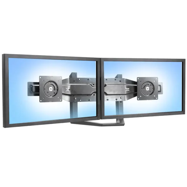 DUAL MONITOR + HANDLE KIT BLACK/MONITOR MOUNT ACCS F/2 DISPLAYS