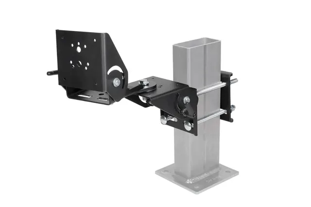 Universal Mounting Option, Dual Clam Shell with 3" Arm and small plate (MOQ 6)