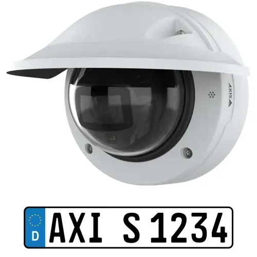 AXIS P3285-LVE KIT LICENSE/PLATE VERIFIER 10 MM DISCREET OU