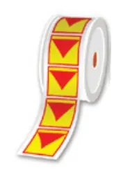 ROLLS OF PRE-CUT LOTO LABELS/42.5 X 50 MM - PER ROLL OF 500 L
