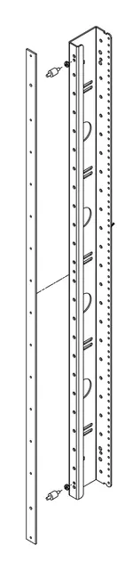 Copper Bus Bar 76 in L Isolated