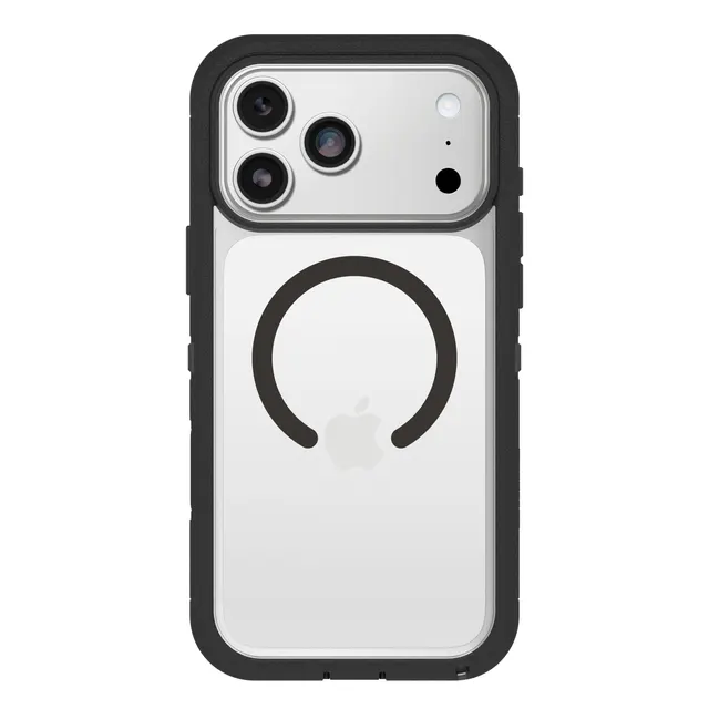 DEFENDER PRO XT CLEAR CAM CTRL/IPHONE 18 / 17 PRO MAX DS-CL/BL