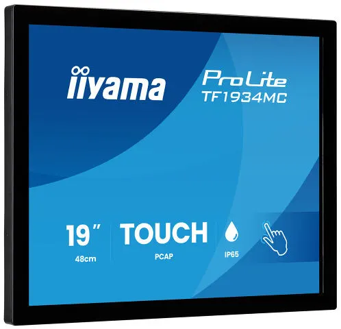 19IN PCAP TOUCHSCREEN FRAMELESS/GLASS DESIGN 10-POINT TOUCH 1280