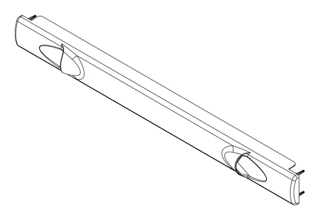 Filler Panel for 19 in Mounting 1 RMU, 1U