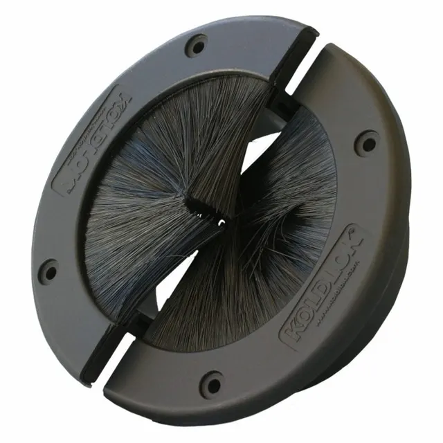 Split Round Raised Floor Grommet 4 in