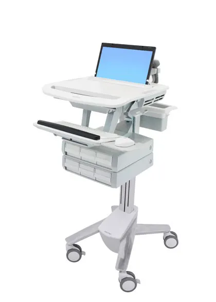 STYLEVIEW LAPTOP CART/6 DRAWERS