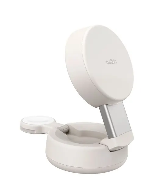 ULTRACHARGE 25 WATT QI2 VERSTEL/GNETISCHE 2-IN-1-LADESTATION SAN