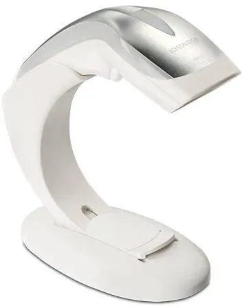Heron HD3130 USB Kit, White (Kit includes 1D Scanner, Stand and USB Cable)