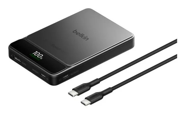 ULTRACHARGE PRO POWER BANK/10000MAH PD60W WITH BOOSTSOLID, czarny