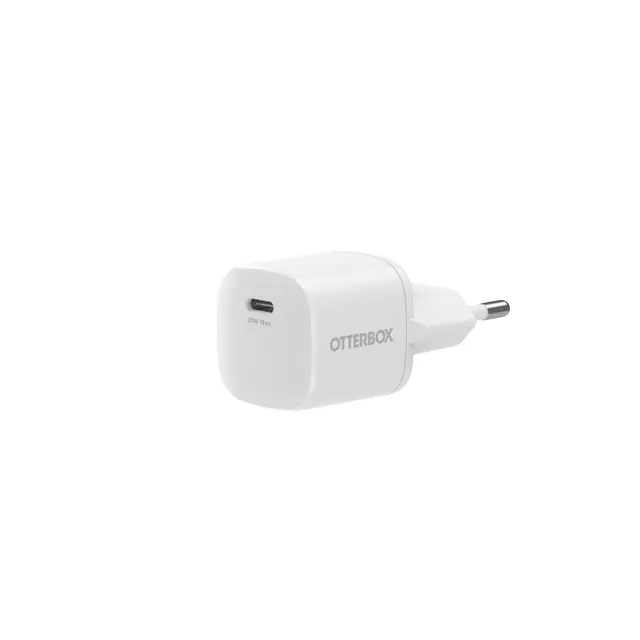 OB STANDARD EU WALL CHARGER 30W/1X USB-C 30W USB-PD WHITE_V2 PP