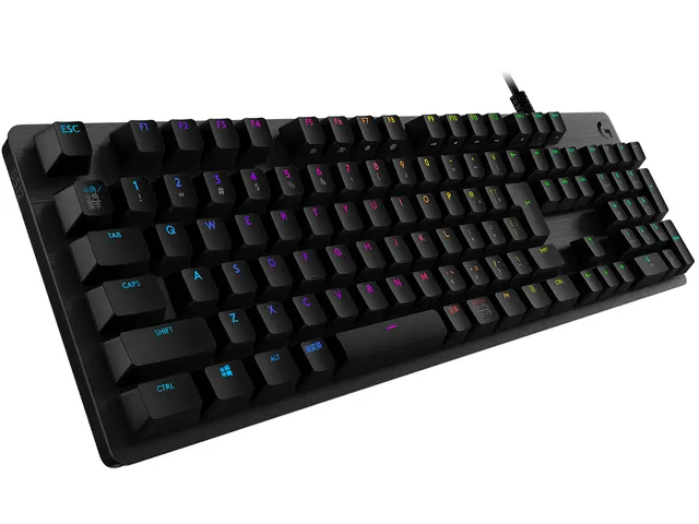 G512 CARBON LIGHTSYNC RGB Mechanical Gaming Keyboard with GX Brown switches - CARBON - US INT'L - INTNL-973