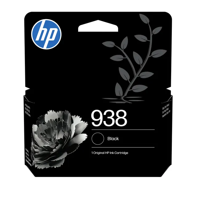 HP 938 BLACK ORIGINAL INK/CARTRIDGE