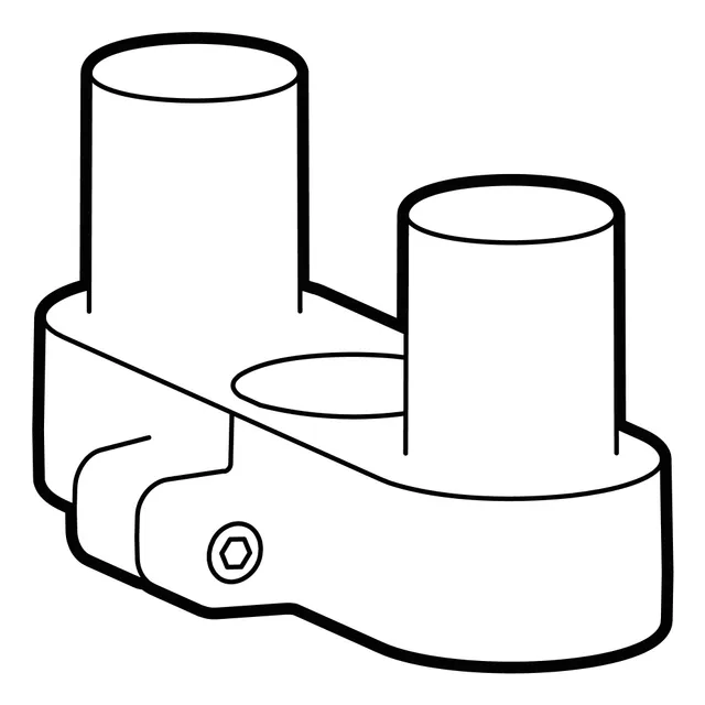 ACCESSORY SINGLE TO DUAL SIDE-/BY-SIDE CONVERSION KIT LX PRO ES