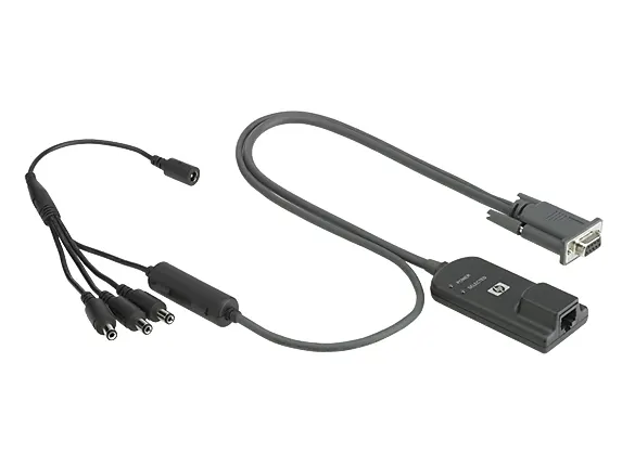 HPE KVM CAT5 1-pack Remanufactured Serial Interface Adapter