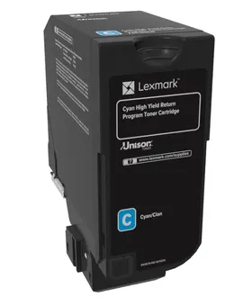 RETURN-TONER CARTRIDGE CYAN/12K PAGES F. CS725