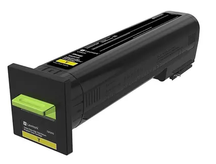 RETURN-TONER CARTRIDGE YELLOW/22K PAGES F CS820DE