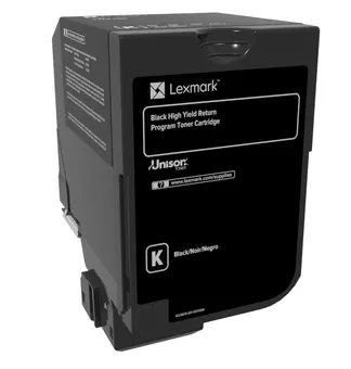 RETURN-TONER CARTRIDGE BLACK/25K PAGES F. CX725