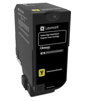 RETURN-TONER CARTRIDGE YELLOW/16K PAGES F. CX725