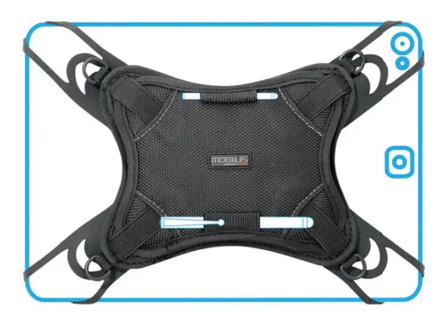 UTILITY HANDLE TABLET 7-8IN/STRAPS POLYESTER 1680D SILICON