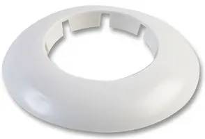 SYSTEM 2 - Ceiling Finishing Ring for Ø50mm Poles, biały