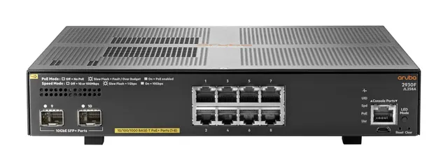 ARUBA 2930F 8G POE+ 2SFP+ STOCK/.