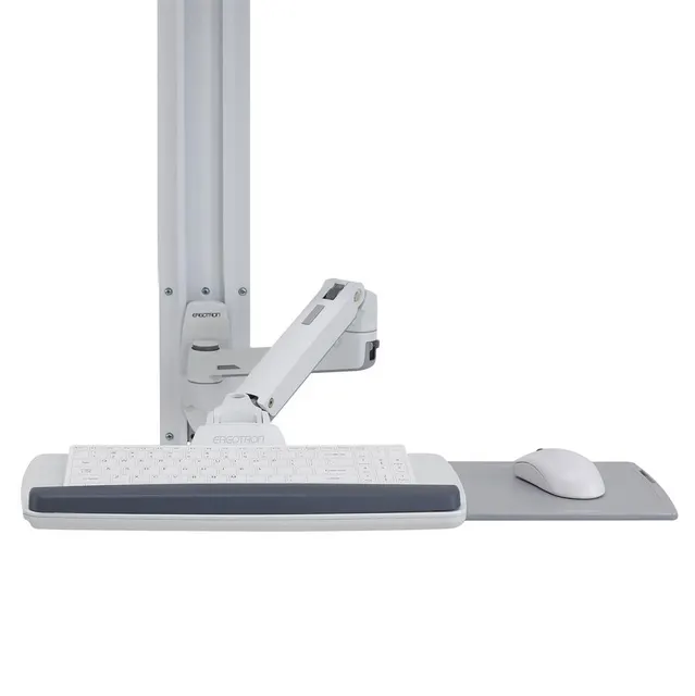 LX WALL MOUNT SYSTEM (WHITE)/KEYBOARD + MONITOR MOUNT 10YEAR