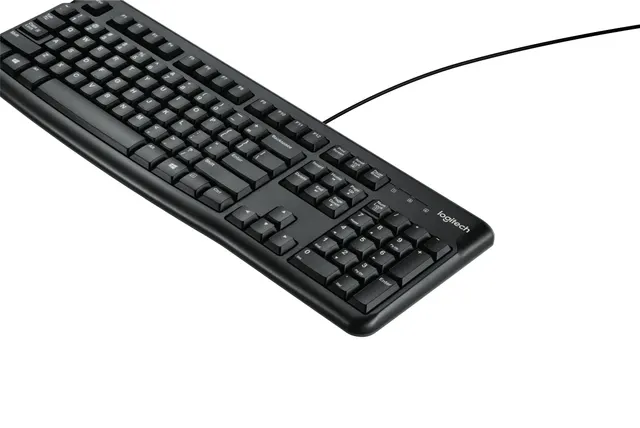 Klawiatura przewodowa Logitech K120 USB US czarna
