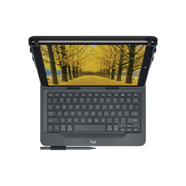 Universal Folio with integrated keyboard for 9-10 inch tablets - N/A - UK - INTNL-973