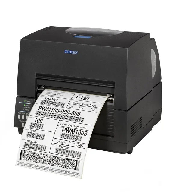 CL-S6621XL Label Printer with 8 inch holder Grey (UK & EN)