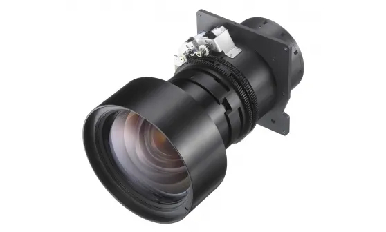 Standard Lens for theVPL-FHZ90, FHZ91, FHZ101, FHZ120 & FHZ131 (1:30:1 to 1:96:1), Vertical Shift +/- 99%. Horizontal Shift +/- 51%