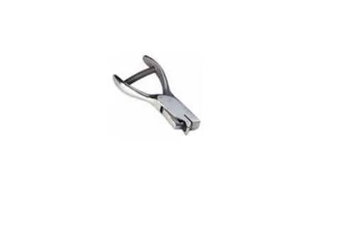 Zebra card punch (slots card for lapel clip)