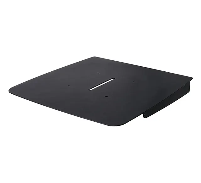 Small AV Accessory Shelf (Steel) for Collar Mounting - 300 x 300mm