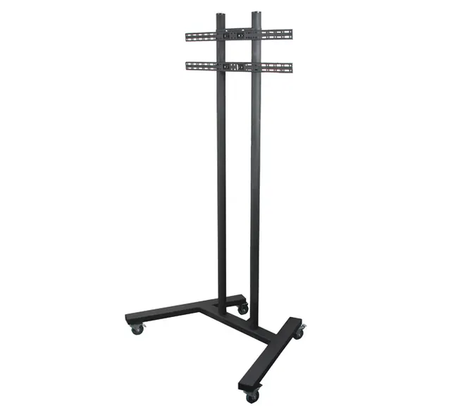 Large Flat Screen Trolley / Floor Stand (VESA 800 x 600) - 1.8m Ø50mm Poles