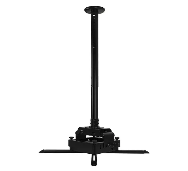 SYSTEM 2 - Heavy Duty Projector Ceiling Mount with Micro-adjustment - 0.6m to 1m Ø50mm Pole