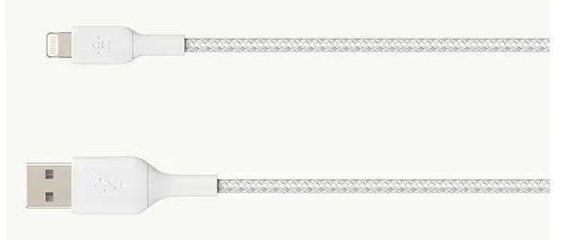LIGHTNING BLADE/SYNC CABLE/MFI 15CM WHITE
