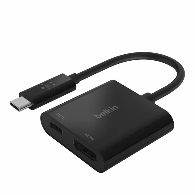 USB-C TO HDMI-ADAPTER 60W/PD BLACK