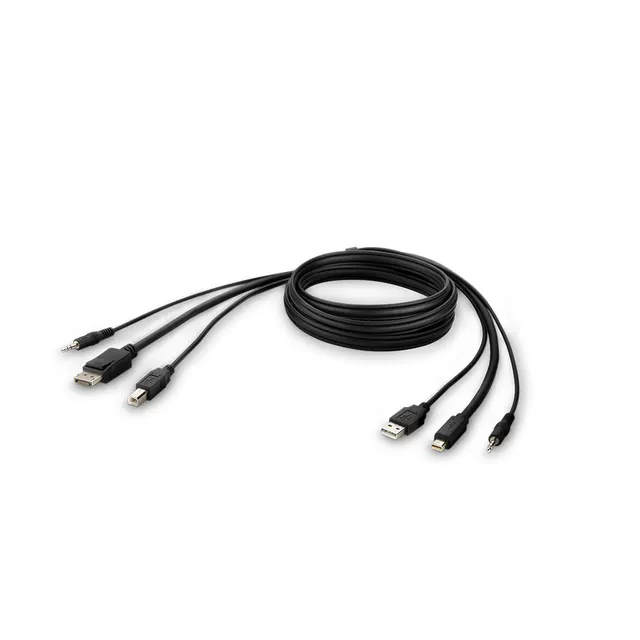 TAA USB-C TO DP KVM ACTIVE/COMBO CABLE 1.8M