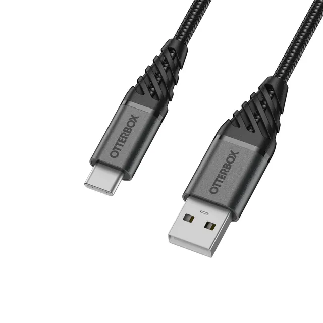 OTTERBOX PREMIUM CABLE USB AC/2M BLACK