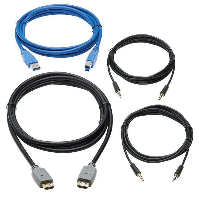 HDMI KVM CABLE KIT 4K HDMI USB/3.2 GEN 1 3.5 1.83