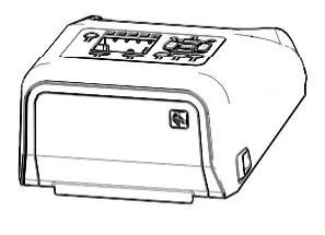 Kit, Cover Assembly for Standard Models with LCD (includes Media Window), ZD620T